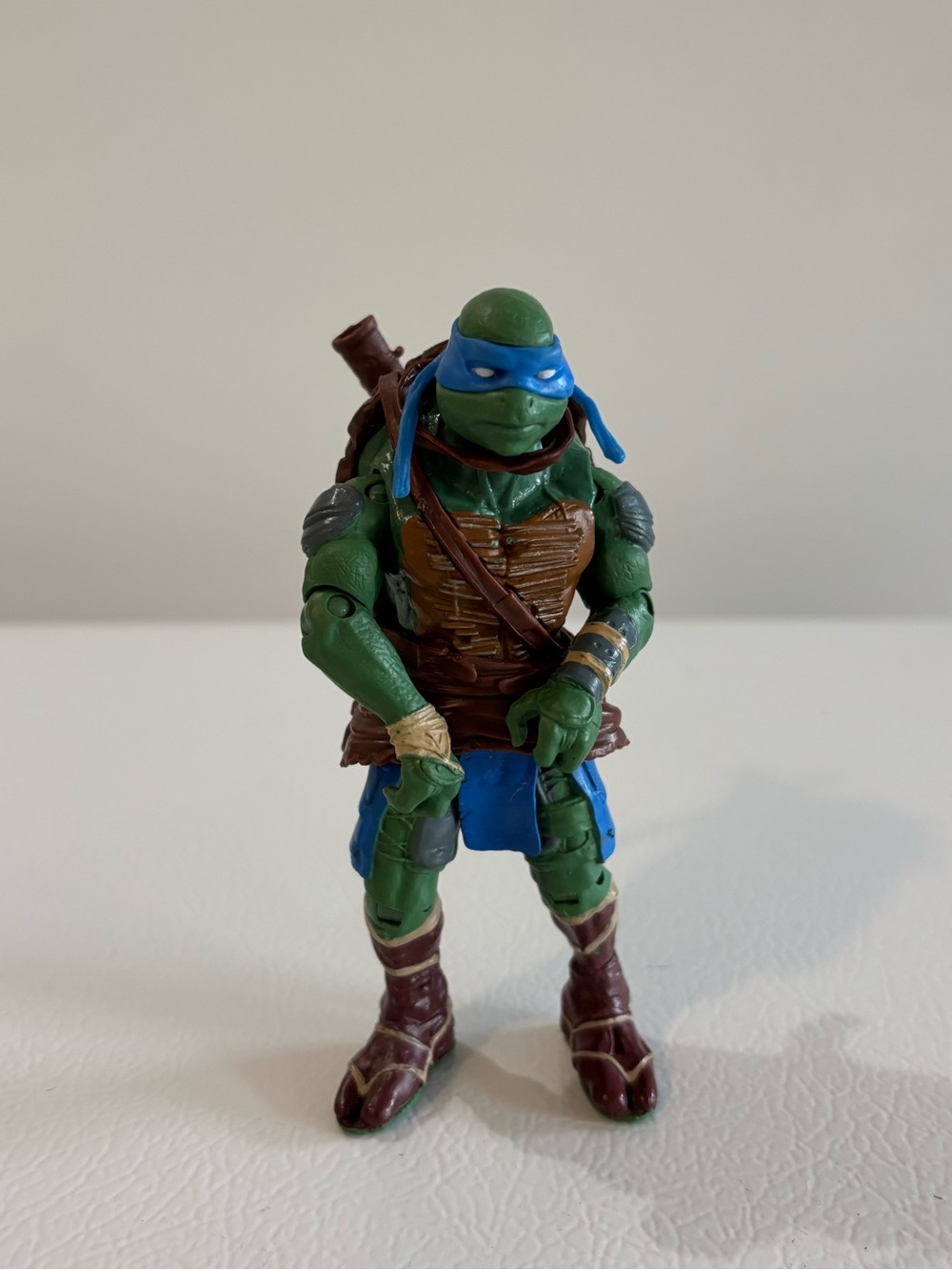 3/15$ 🐸TMNT Out of the Shadows Leonardo Figure 2014 Playmates Toys Ninja Turtles